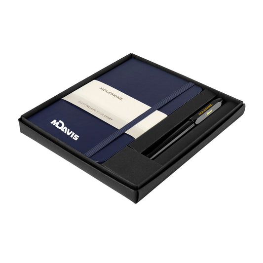 Moleskine Medium Notebook and Kaweco Pen Gift Set