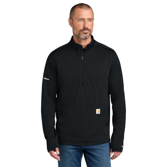 Men's Carhartt Force Half Zip Grid Fleece