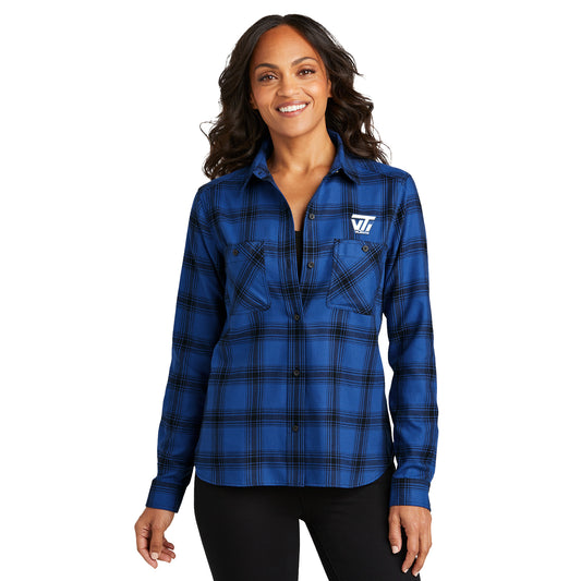 Women's Port Authority Flannel Shirt - VTI