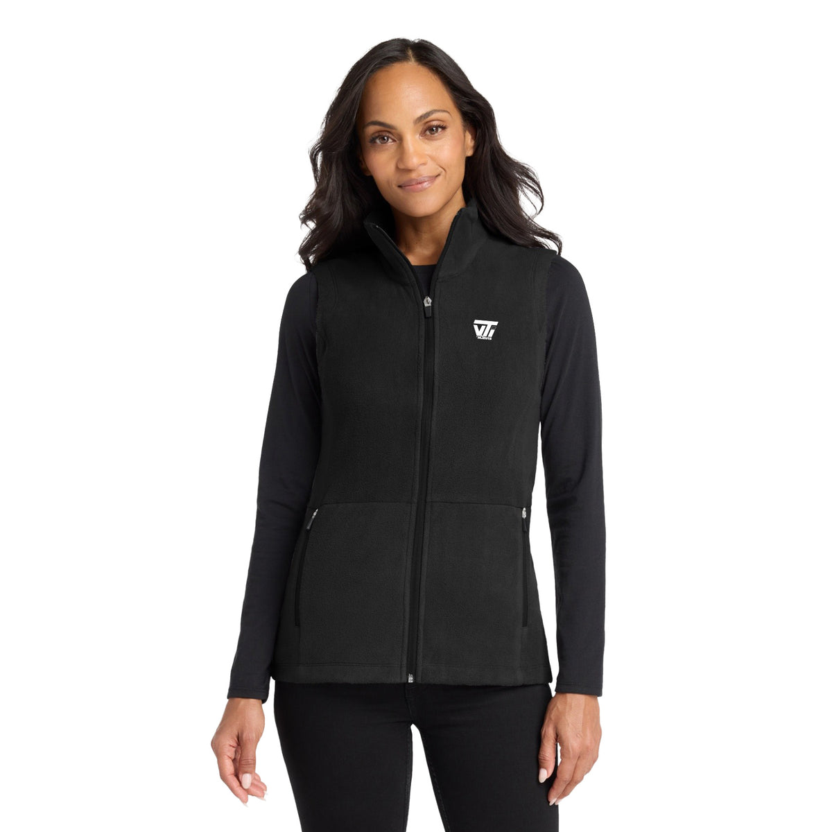 Women's Port Authority Accord Micro Fleece Vest - VTI