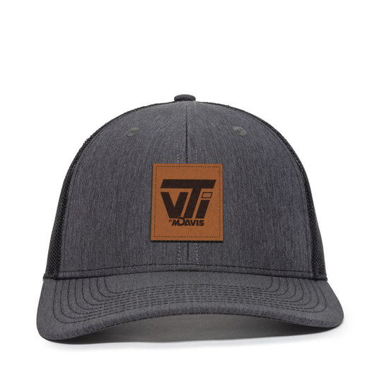 Hat with Leather Patch - VTI